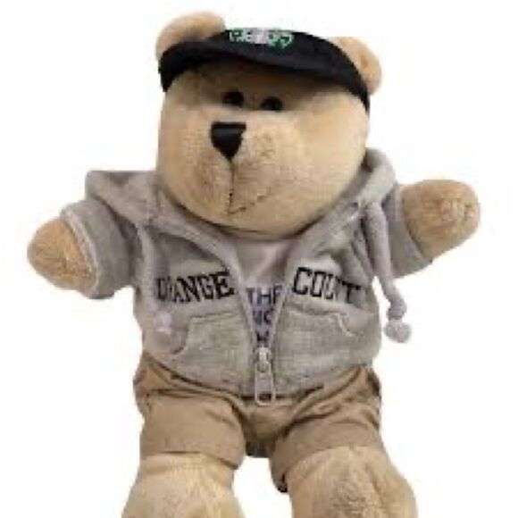 STARBUCKS COFFEE ORANGE COUNTY
BEAR BARISTA, PLUSH STUFFED ANIMAL - Picture 1 of 7